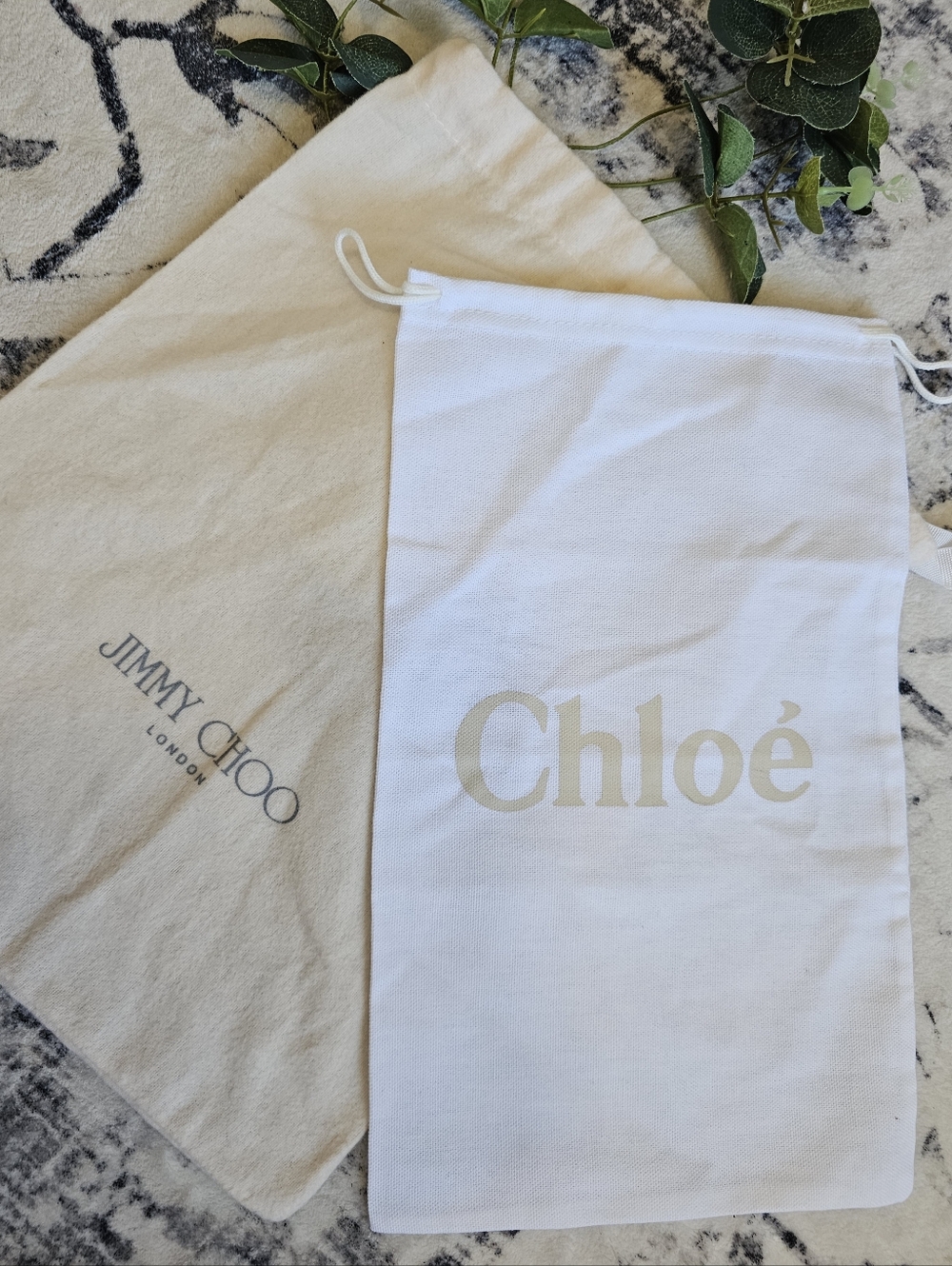 Chloe+Jimmy Choo Dustbags Bundle